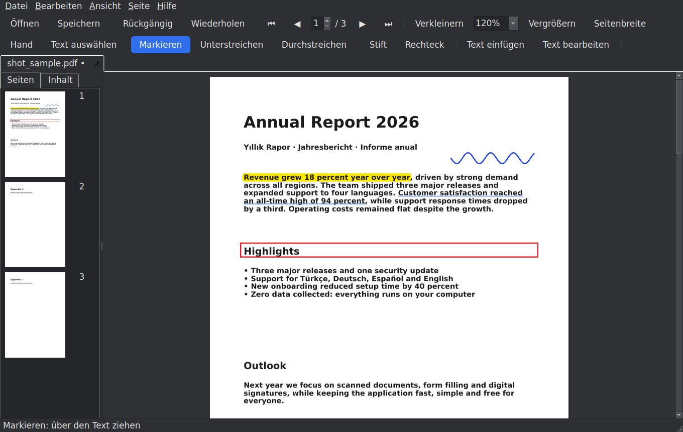 trkPDF — Beispieldokument